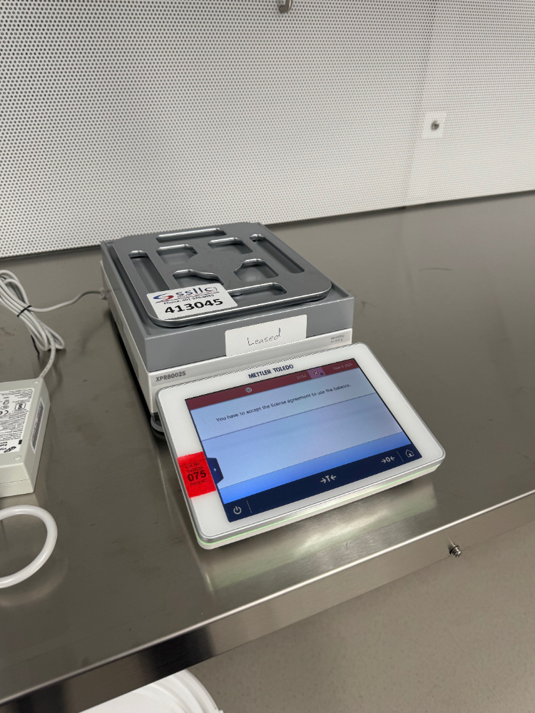 Image of Mettler Toledo XPR8002S Digital Scale